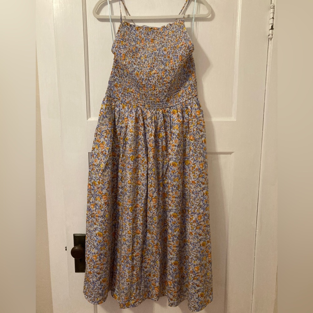Jcrew smocked dress